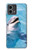 S1291 Dolphin Hülle Schutzhülle Taschen für Motorola Moto G Stylus 5G (2023)