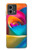 S1671 Rainbow Colorful Rose Hülle Schutzhülle Taschen für Motorola Moto G Stylus 5G (2023)