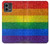S2683 Rainbow LGBT Pride Flag Hülle Schutzhülle Taschen für Motorola Moto G Stylus 5G (2023)