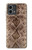 S2875 Rattle Snake Skin Graphic Printed Hülle Schutzhülle Taschen für Motorola Moto G Stylus 5G (2023)