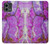 S2907 Purple Turquoise Stone Hülle Schutzhülle Taschen für Motorola Moto G Stylus 5G (2023)