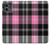 S3091 Pink Plaid Pattern Hülle Schutzhülle Taschen für Motorola Moto G Stylus 5G (2023)