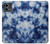 S3439 Fabric Indigo Tie Dye Hülle Schutzhülle Taschen für Motorola Moto G Stylus 5G (2023)