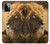 S1046 Lion King of Forest Hülle Schutzhülle Taschen für Motorola Moto G Power (2023) 5G