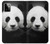 S1072 Panda Bear Hülle Schutzhülle Taschen für Motorola Moto G Power (2023) 5G