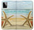 S1117 Starfish on the Beach Hülle Schutzhülle Taschen für Motorola Moto G Power (2023) 5G