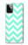 S1723 Mint Chevron Zigzag Hülle Schutzhülle Taschen für Motorola Moto G Power (2023) 5G