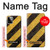 S2231 Yellow and Black Line Hazard Striped Hülle Schutzhülle Taschen für Motorola Moto G Power (2023) 5G