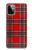 S2374 Tartan Red Pattern Hülle Schutzhülle Taschen für Motorola Moto G Power (2023) 5G