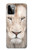 S2399 White Lion Face Hülle Schutzhülle Taschen für Motorola Moto G Power (2023) 5G