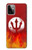 S2803 Fire Red Devil Spear Symbol Hülle Schutzhülle Taschen für Motorola Moto G Power (2023) 5G