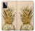 S3490 Gold Pineapple Hülle Schutzhülle Taschen für Motorola Moto G Power (2023) 5G