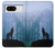 S0935 Wolf Howling in Forest Hülle Schutzhülle Taschen für Google Pixel 8