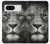 S1352 Lion Face Hülle Schutzhülle Taschen für Google Pixel 8