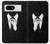 S1591 Anonymous Man in Black Suit Hülle Schutzhülle Taschen für Google Pixel 8