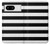 S1596 Black and White Striped Hülle Schutzhülle Taschen für Google Pixel 8