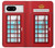 S2059 England British Telephone Box Minimalist Hülle Schutzhülle Taschen für Google Pixel 8