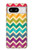 S2362 Rainbow Colorful Shavron Zig Zag Pattern Hülle Schutzhülle Taschen für Google Pixel 8