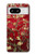 S2414 Red Blossoming Almond Tree Van Gogh Hülle Schutzhülle Taschen für Google Pixel 8