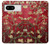 S2414 Red Blossoming Almond Tree Van Gogh Hülle Schutzhülle Taschen für Google Pixel 8