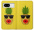 S2443 Funny Pineapple Sunglasses Kiss Hülle Schutzhülle Taschen für Google Pixel 8