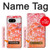 S2543 Japanese Kimono Style Flower Pattern Hülle Schutzhülle Taschen für Google Pixel 8