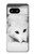 S2569 White Arctic Fox Hülle Schutzhülle Taschen für Google Pixel 8
