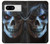 S2585 Evil Death Skull Pentagram Hülle Schutzhülle Taschen für Google Pixel 8