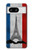 S2859 Vintage France Flag Eiffel Tower Hülle Schutzhülle Taschen für Google Pixel 8