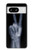 S3101 X-ray Peace Sign Fingers Hülle Schutzhülle Taschen für Google Pixel 8