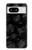 S3153 Black Roses Hülle Schutzhülle Taschen für Google Pixel 8