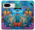 S3227 Underwater World Cartoon Hülle Schutzhülle Taschen für Google Pixel 8