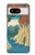S3348 Utagawa Hiroshige The Monkey Bridge Hülle Schutzhülle Taschen für Google Pixel 8