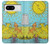 S3435 Tarot Card Moon Hülle Schutzhülle Taschen für Google Pixel 8