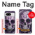 S3582 Purple Sugar Skull Hülle Schutzhülle Taschen für Google Pixel 8