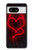 S3682 Devil Heart Hülle Schutzhülle Taschen für Google Pixel 8