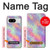 S3706 Pastel Rainbow Galaxy Pink Sky Hülle Schutzhülle Taschen für Google Pixel 8