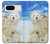 S3794 Arctic Polar Bear and Seal Paint Hülle Schutzhülle Taschen für Google Pixel 8