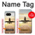 S3837 Airplane Take off Sunrise Hülle Schutzhülle Taschen für Google Pixel 8