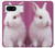 S3870 Cute Baby Bunny Hülle Schutzhülle Taschen für Google Pixel 8