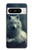 S1516 White Wolf Hülle Schutzhülle Taschen für Google Pixel 8 pro