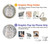 S1566 Snowy Owl White Owl Hülle Schutzhülle Taschen für Google Pixel 8 pro