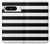 S1596 Black and White Striped Hülle Schutzhülle Taschen für Google Pixel 8 pro