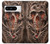 S1675 Skull Blood Tattoo Hülle Schutzhülle Taschen für Google Pixel 8 pro