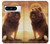 S1957 Lion Aslan Hülle Schutzhülle Taschen für Google Pixel 8 pro