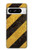 S2231 Yellow and Black Line Hazard Striped Hülle Schutzhülle Taschen für Google Pixel 8 pro