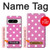S2358 Pink Polka Dots Hülle Schutzhülle Taschen für Google Pixel 8 pro