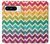 S2362 Rainbow Colorful Shavron Zig Zag Pattern Hülle Schutzhülle Taschen für Google Pixel 8 pro