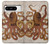 S2801 Vintage Octopus Hülle Schutzhülle Taschen für Google Pixel 8 pro