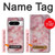 S2843 Pink Marble Texture Hülle Schutzhülle Taschen für Google Pixel 8 pro
